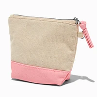 DIY Small Pink Rainbow Heart Coin Purse
