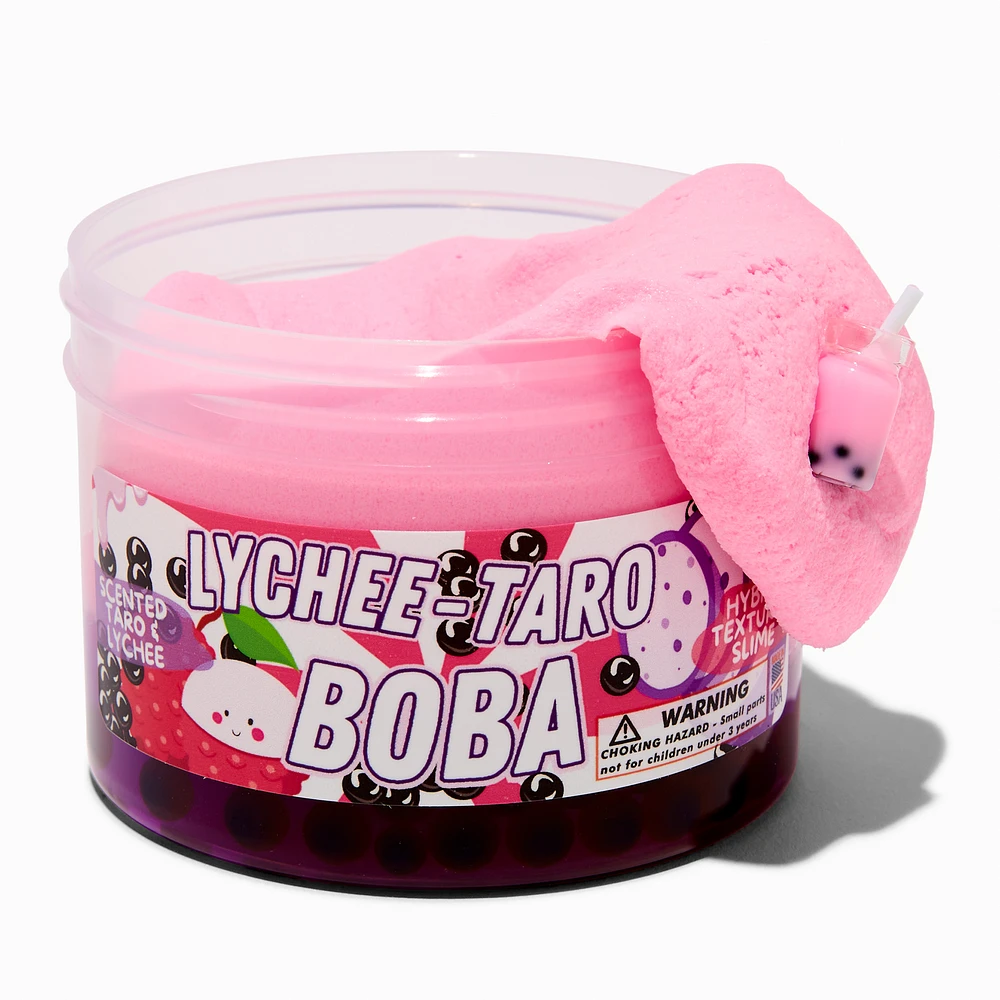 Dope Slime Scented Lychee-Taro Boba Hybrid Textured Slime