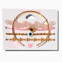 T H E M E x Claire's ''Be You'' Evil Eye Beaded Bracelet Set - 5 Pack