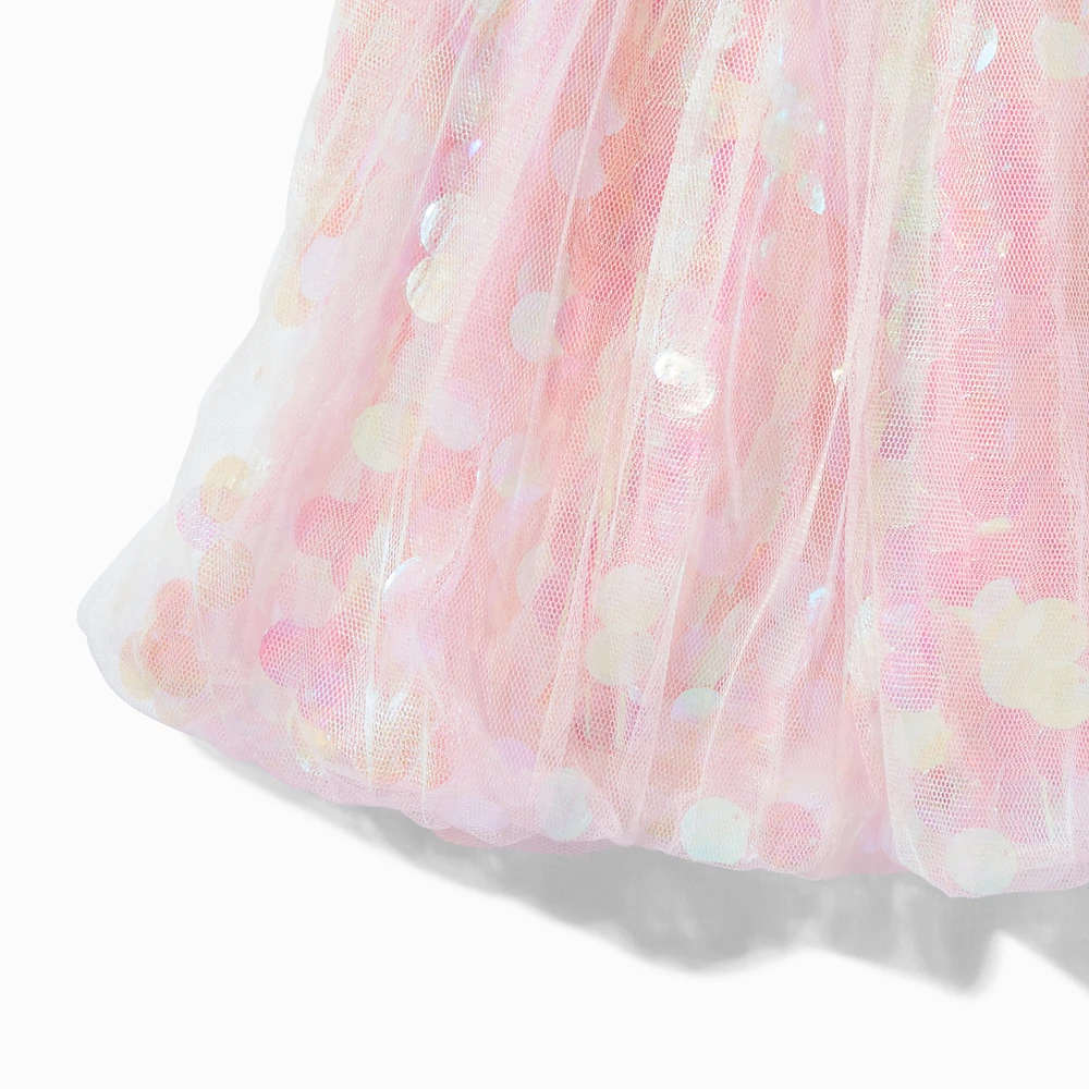 Claire's Club Pink Pastel Paillette Tutu