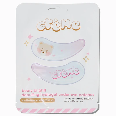 The Crème Shop® Beary Bright! Depuffing Hydrogel Under Eye Patches - 2 Pack