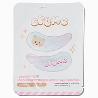 The Crème Shop® Beary Bright! Depuffing Hydrogel Under Eye Patches - 2 Pack