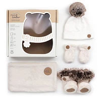 Coffret Hiver (4 items) Crème 0-6mois