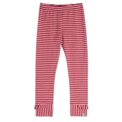 Flower Striped Legging 7-10y