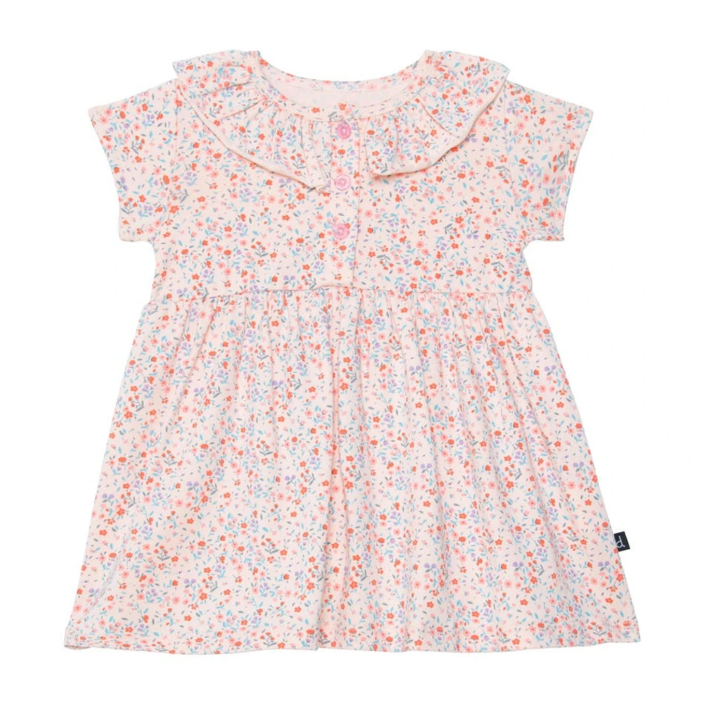 Robe Fleurs Escargot 3-24mois