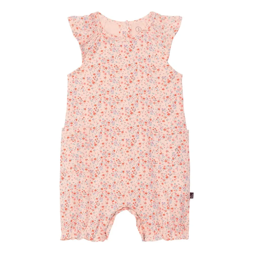 Snail Flowers Romper 3-24m