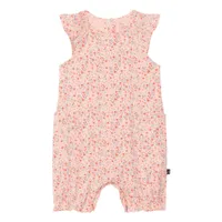 Snail Flowers Romper 3-24m