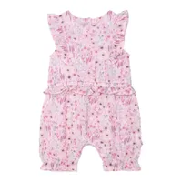 Rose Flowers Romper 6-24m