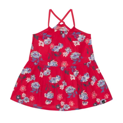 Blue Flowers Tunic 7-10y