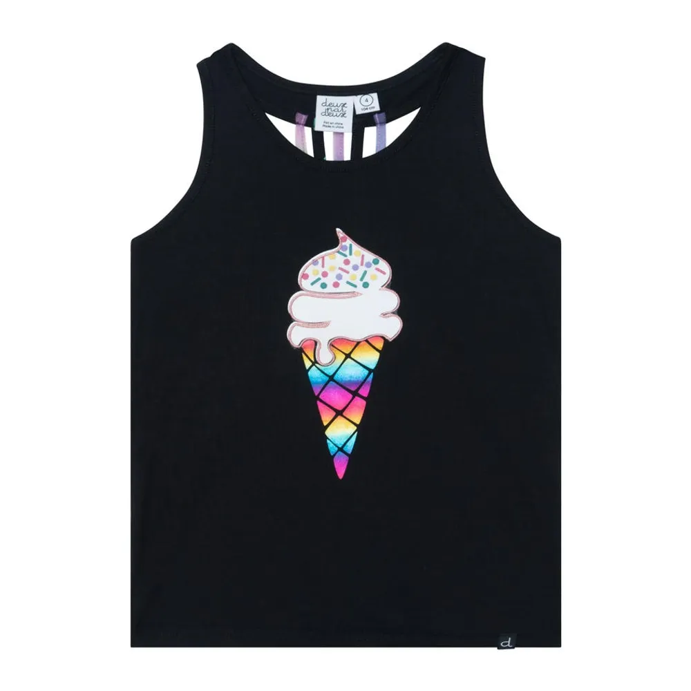 Ice Cream Tank Top 7-10y