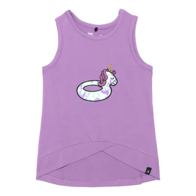 Ice Cream Unicorn Tank Top 3-6y