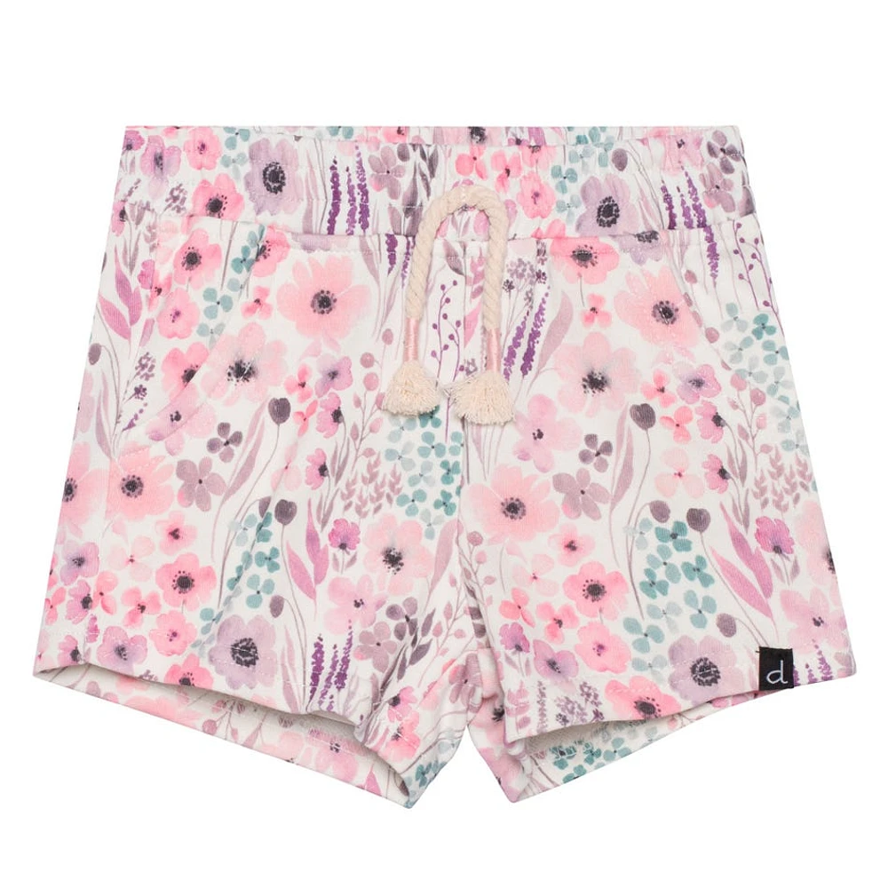 Short Fleur Printaniere 7-10ans