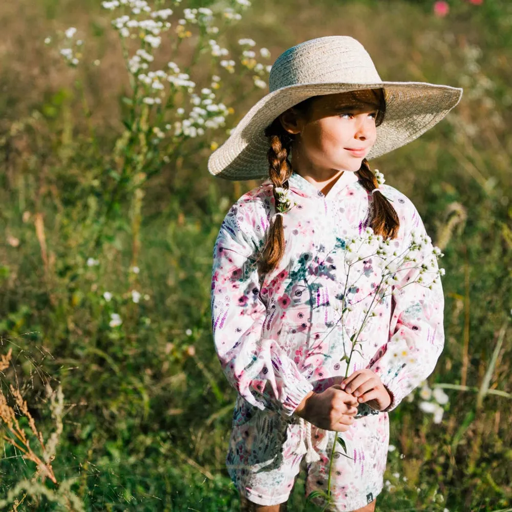 Spring Flower Sweatshirt 7-10y