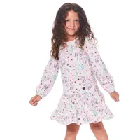 Spring Flower Dress 3-6y