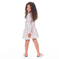 Spring Flower Dress 7-10y