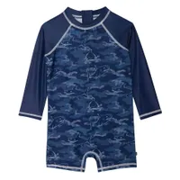 Shark One Piece Rashguard 2-6y