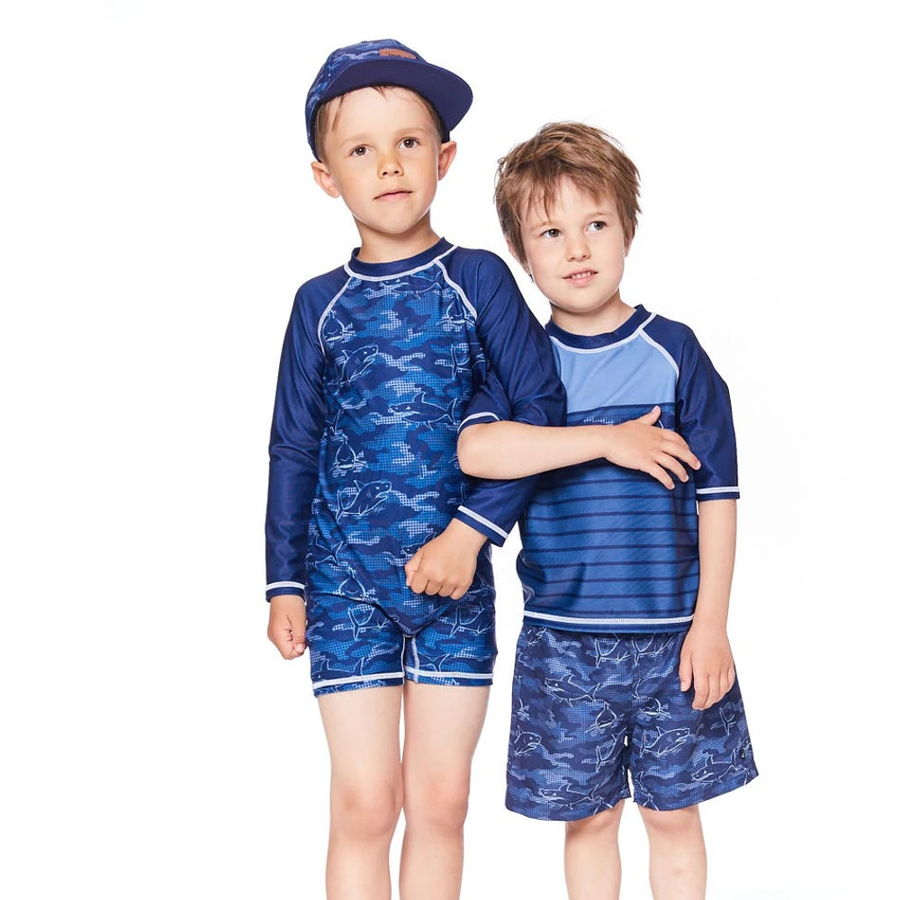 Maillot UV Une Pièce Requin 2-6ans