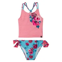 Flowers 2 Pieces Swimsuit 3-6y