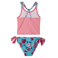 Flowers 2 Pieces Swimsuit 3-6y