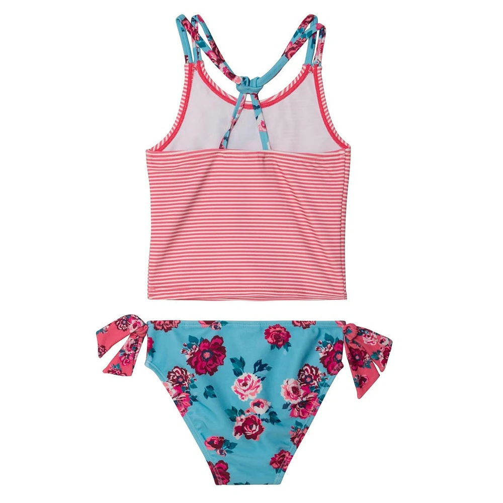 Tankini UV Fleurs 7-12ans