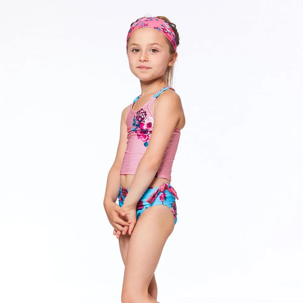 Tankini UV Fleurs 7-12ans