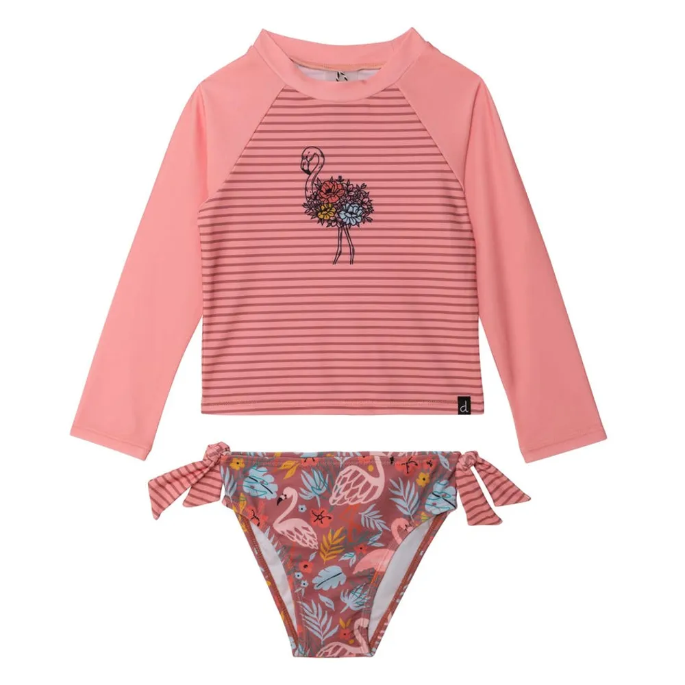 Flamingo 2 Pieces Rashguard 7-12y