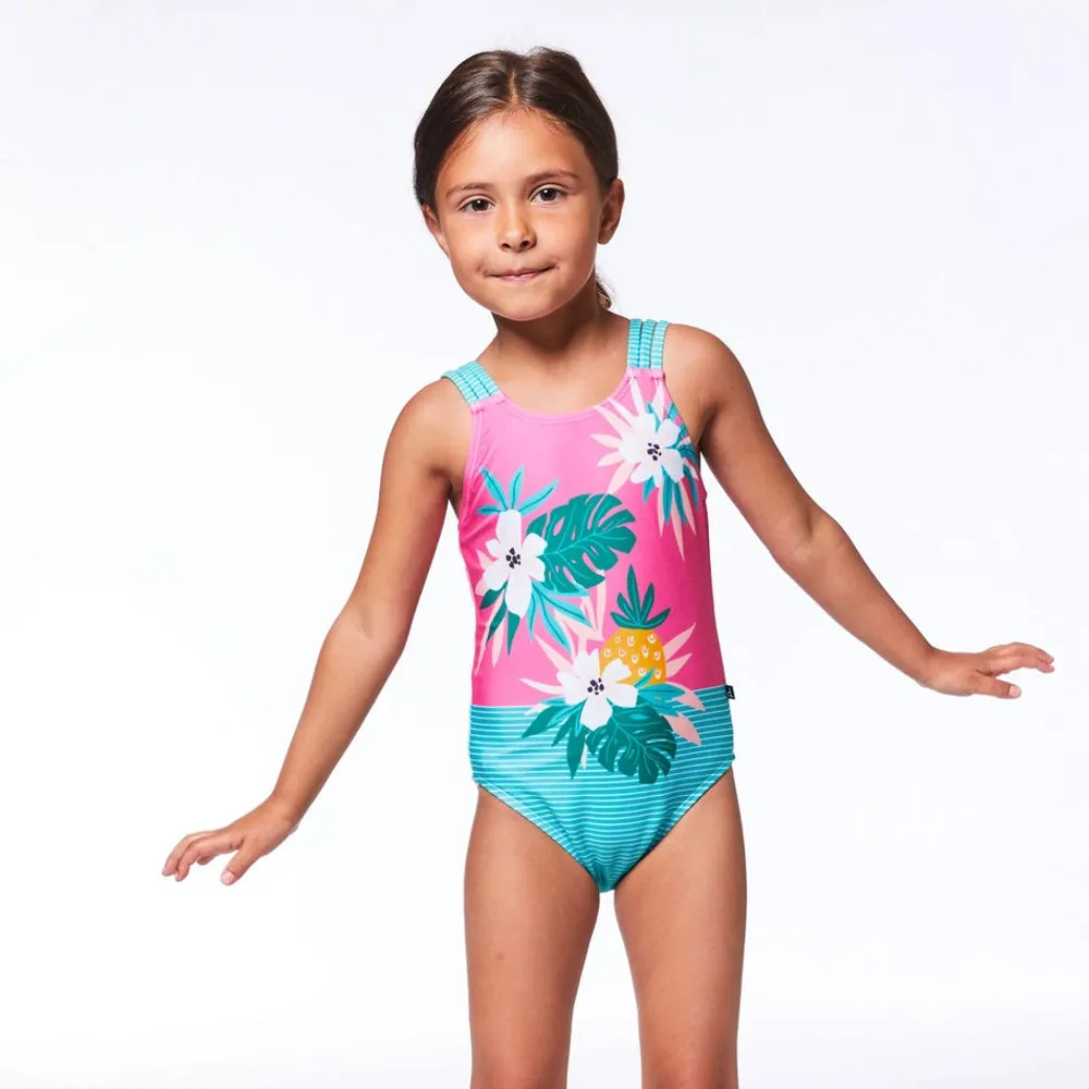 Pineapple One Piece Swimsuit 7-12y