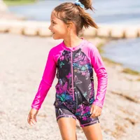 Rainbow One Piece Rashguard 2-6y