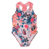 Butterfly One Piece Swimsuit 3-6y