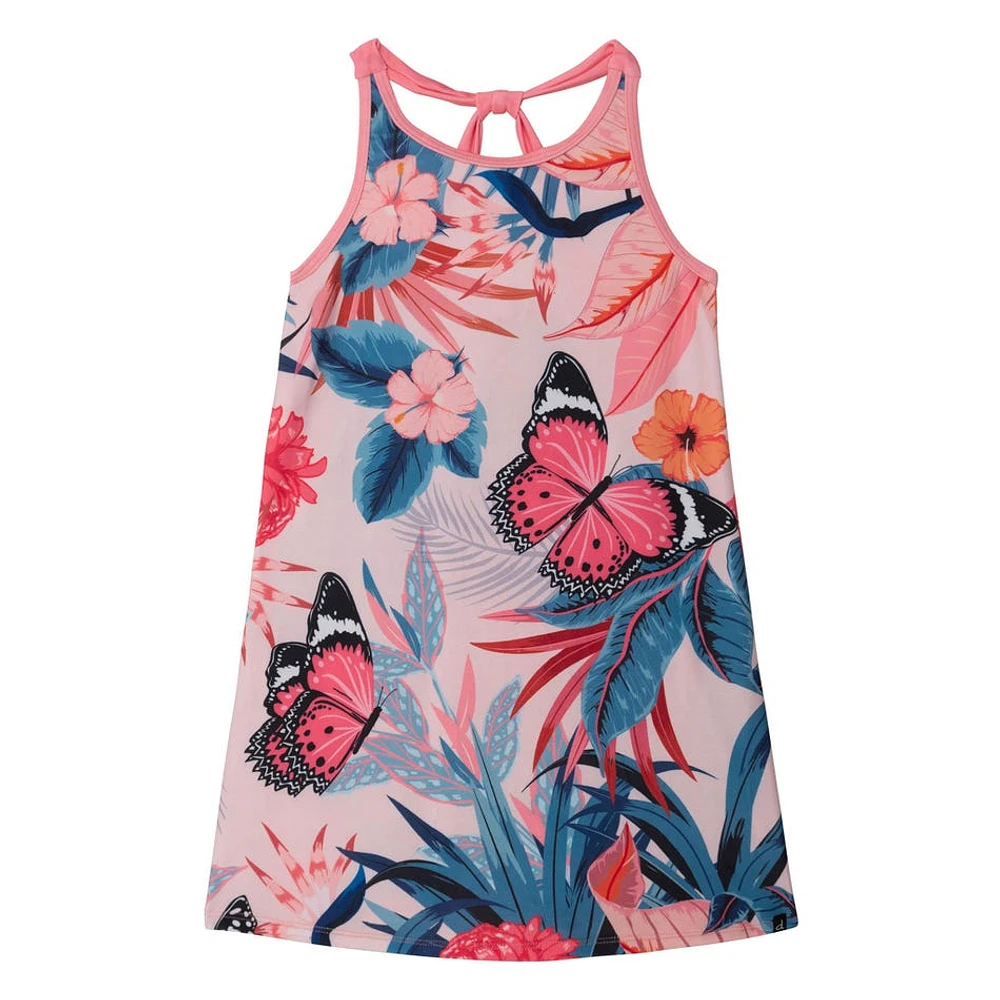 Robe De Plage UV Papillon 3-6ans