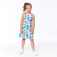 Pineapple Dress 3-6y