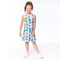 Pineapple Dress 7-10y