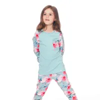 Flowers Pajamass 3-6y