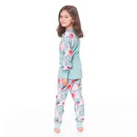 Flowers Pajamass 3-6y