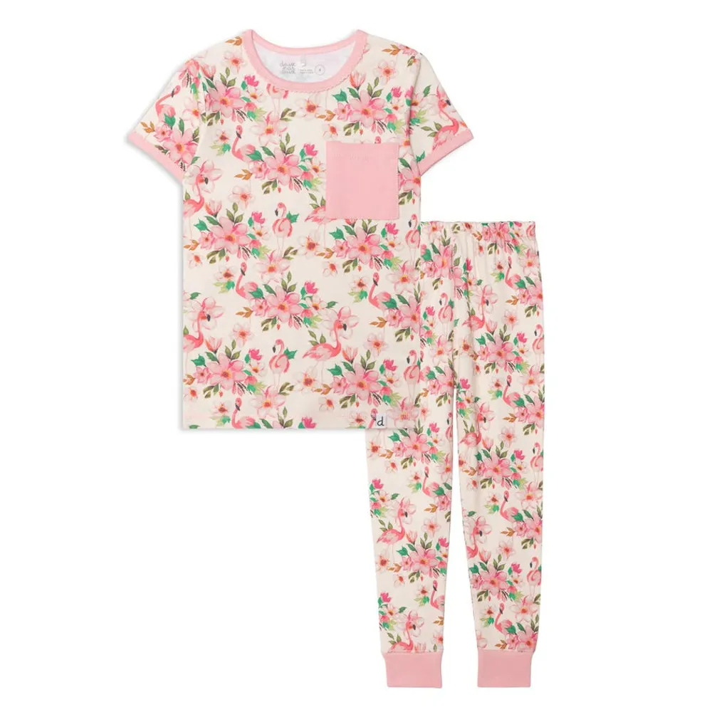 Flamingos Pajamass 3-6y