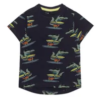 Surf Crocodile T-Shirt 3-6y