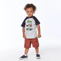 Surf Car T-Shirt 3-6y