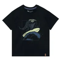 BOYS Surf Dino T-Shirt 3-6y