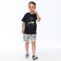 BOYS Surf Dino T-Shirt 3-6y