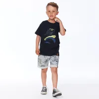 BOYS Surf Dino T-Shirt 3-6y