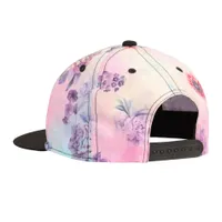 Tie Dye Floral Cap 3-12y