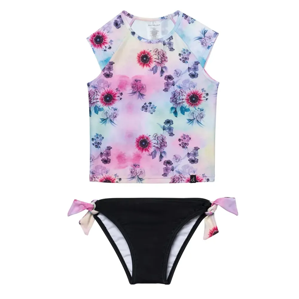 Tie Dye 2 Pieces Rashguard 3-6y