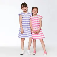 Basic Striped Dress 7-10y