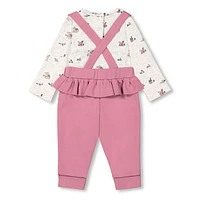 Sweet Home Overall Set 6-24m