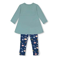 Charming Cats Tunic Set 12-24m