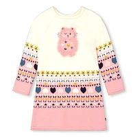 Cats Knit Dress 12-24m