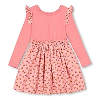 Hedgehog Flower Dress 12-24m