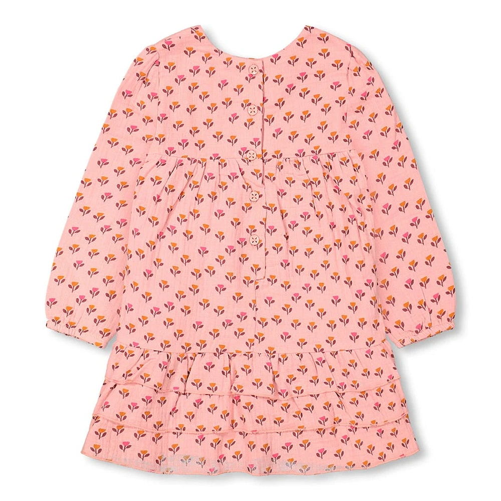 Robe Fleurs Hérisson 3-6ans