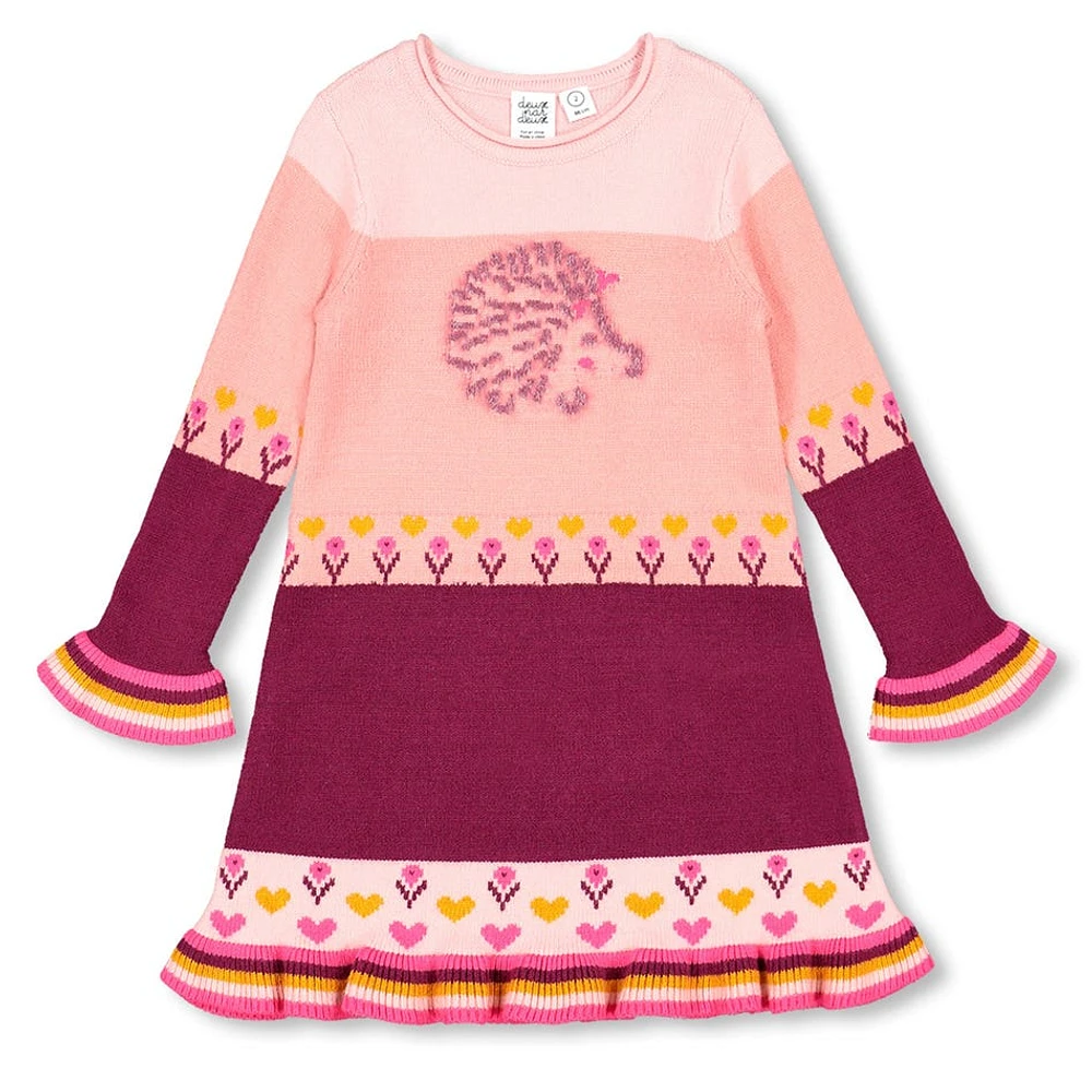 Robe Tricot Hérisson 3-6ans