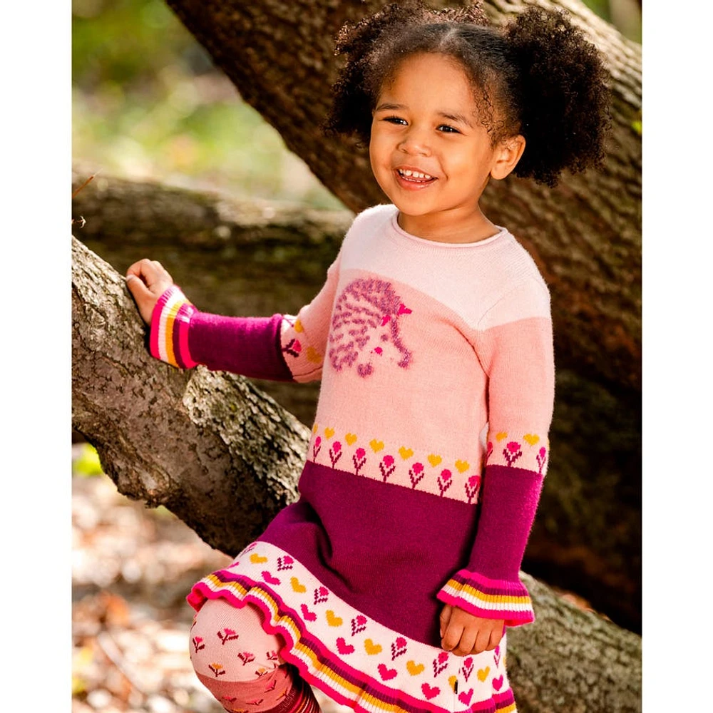 Robe Tricot Hérisson 3-6ans